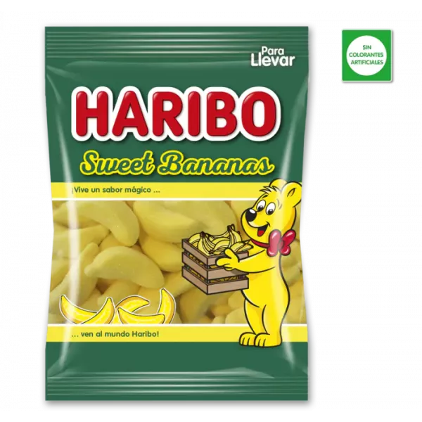 Haribo Sweet Bananas 90 gramos