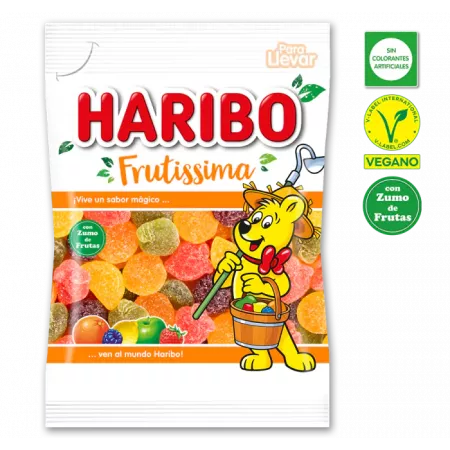 Haribo Frutissima Veggie 100 gramos
