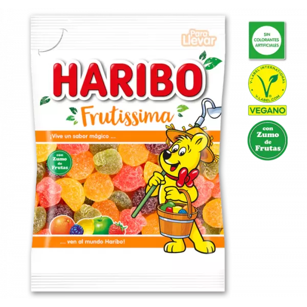 Haribo Frutissima Veggie 100 gramos