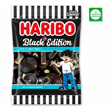 Haribo Black Edition 100 gramos