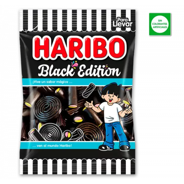 Haribo Black Edition 100 gramos