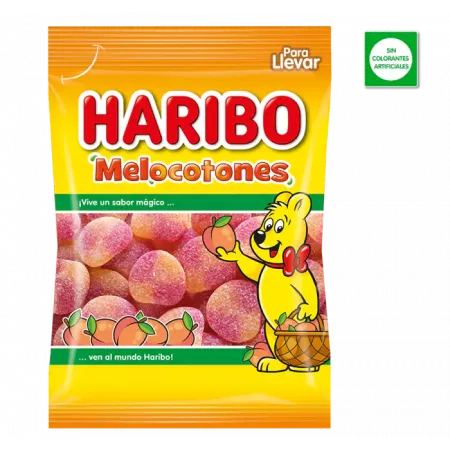 Haribo Melocotones 100 gramos