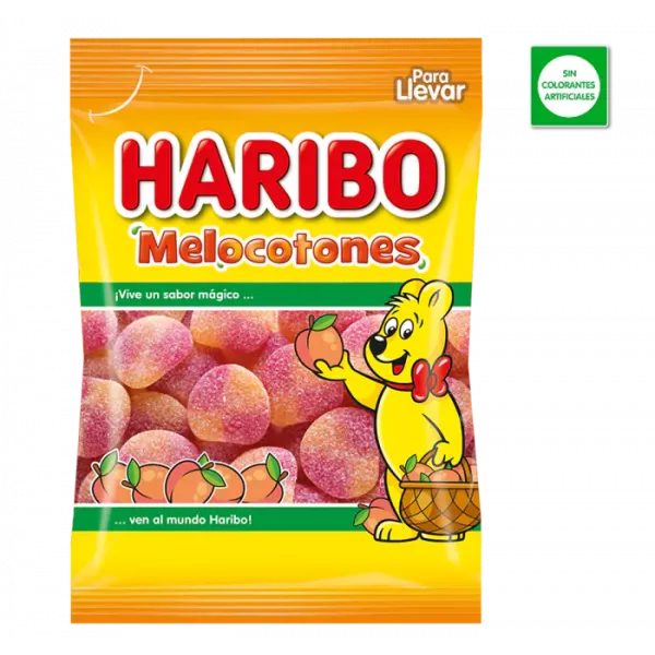Haribo Melocotones 100 gramos