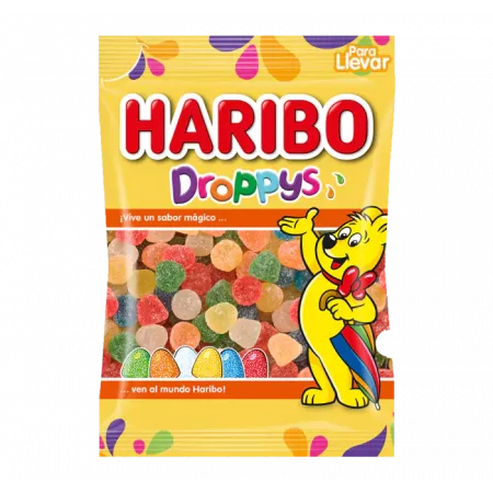 Haribo Droppys 100 gramos