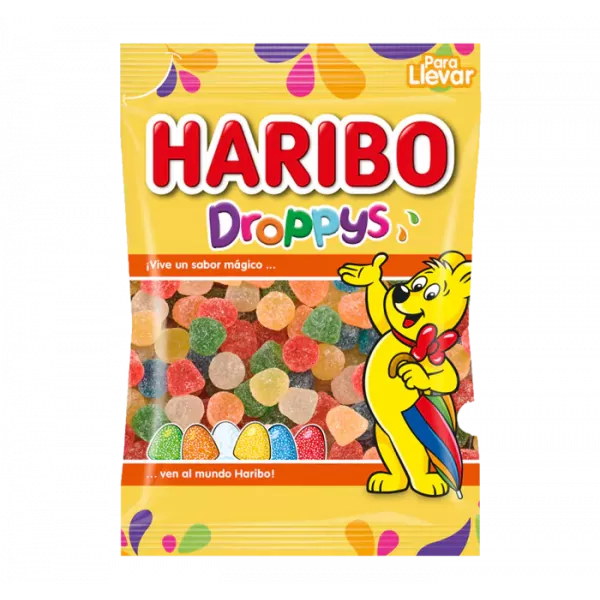 Haribo Droppys 100 gramos