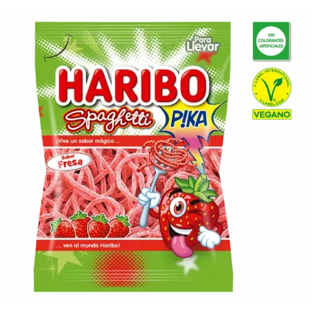 Haribo Spaguetti fresa pica 75 gramos
