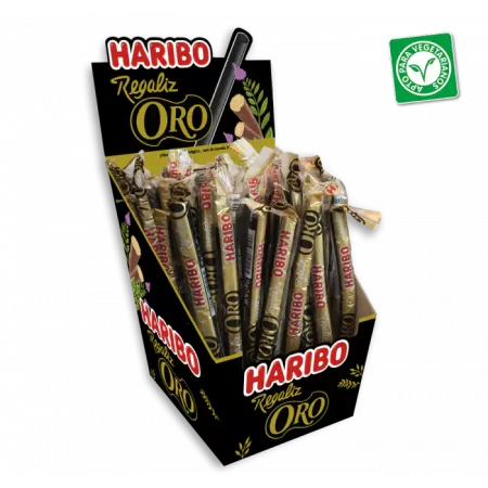 Haribo Regaliz Oro Copa 75 unidades