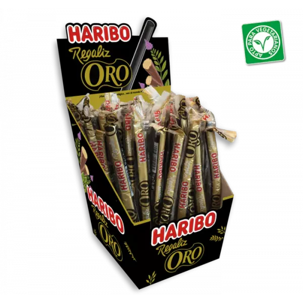Haribo Regaliz Oro Copa 75 unidades