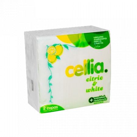 SERVILLETA CELLIA DEC.LIMONES 33X33