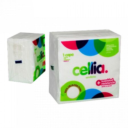 SERVILLETA CELLIA BLANCA 30X30