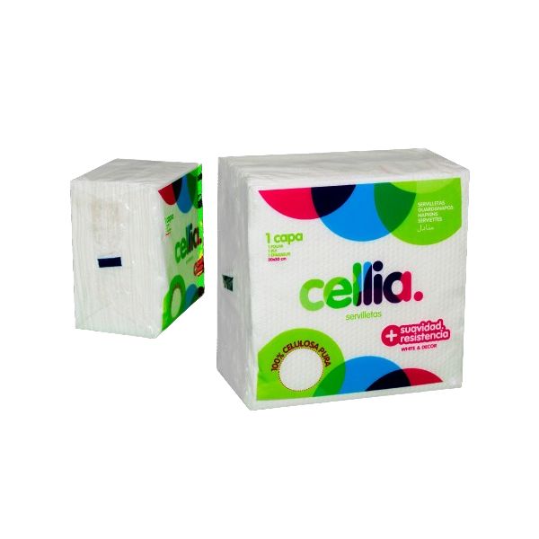 Servilleta cellia blanca 30x30