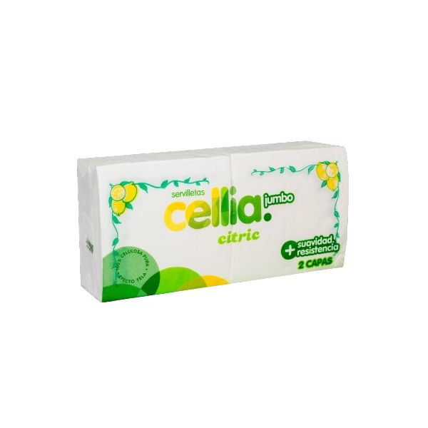 Servilletas cellia jumbo deco citric 33x33