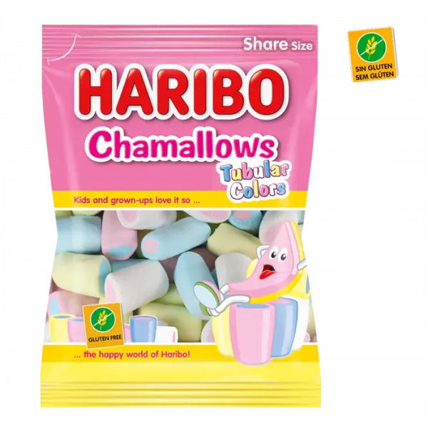 Haribo 90 gramos Tubular color Chamallo