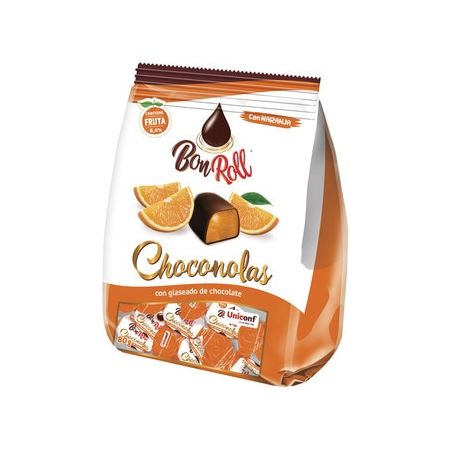 Bon Roll Choconolas Naranja 80 gramos