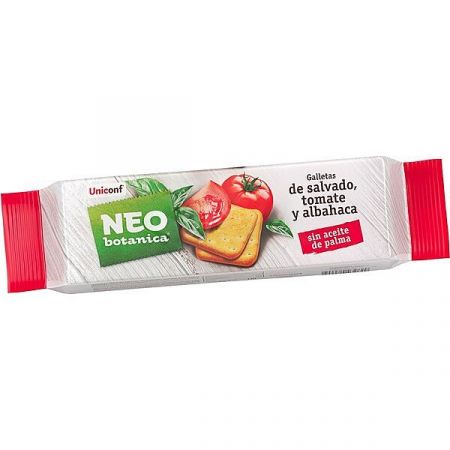 Neo. Galletas Tomate/Albahaca 175 gramos
