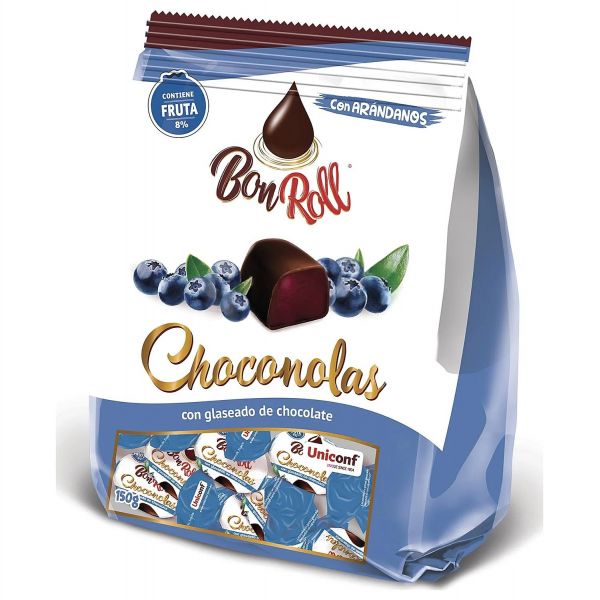 Bon Roll Choconolas Arandanos 80 gramos