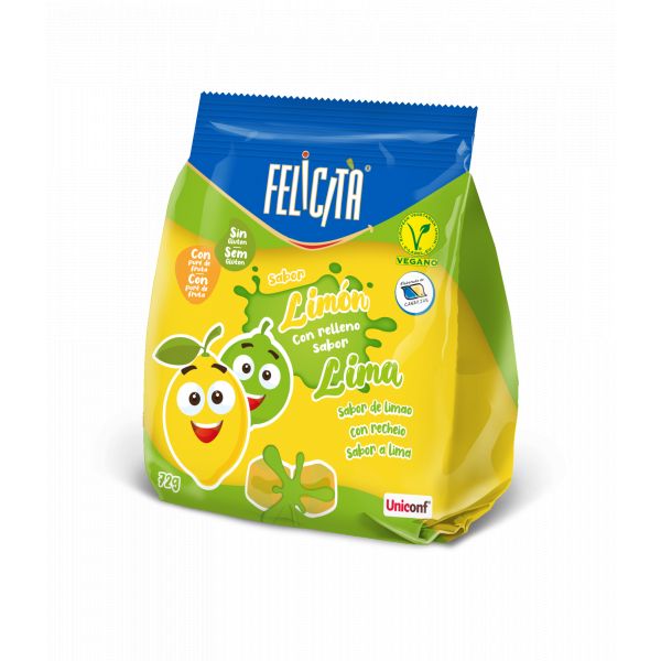 Felicita Goma Rellena Limón 72 gramos