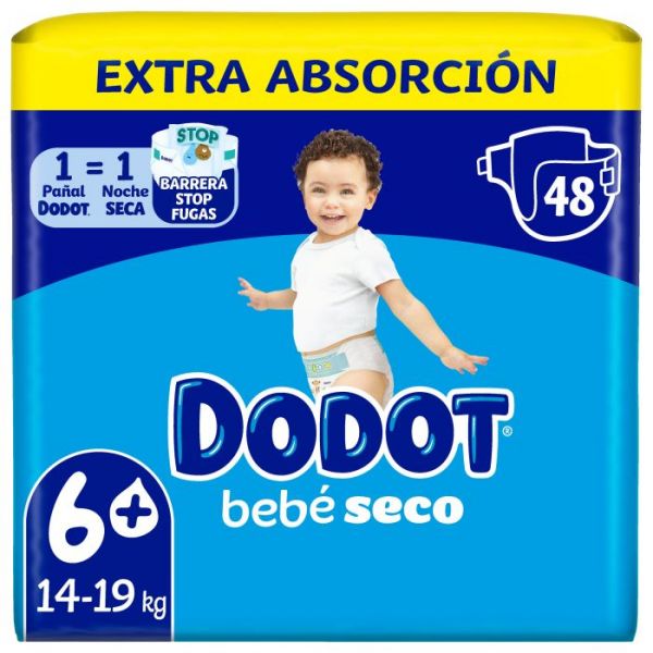 Dodot Etapas Extra T6 48 unidades