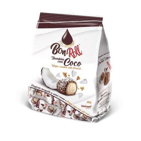 Bon Roll Bombon Con Coco 100g