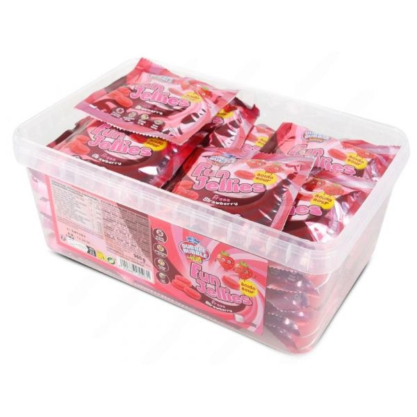Fleer Fun Jellies Fresa 40 unidades