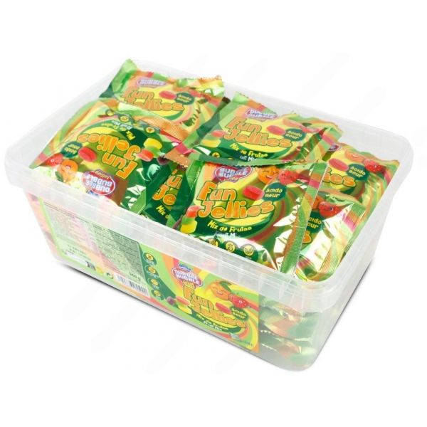 Fleer Fun Jellies Frutas 40 unidades