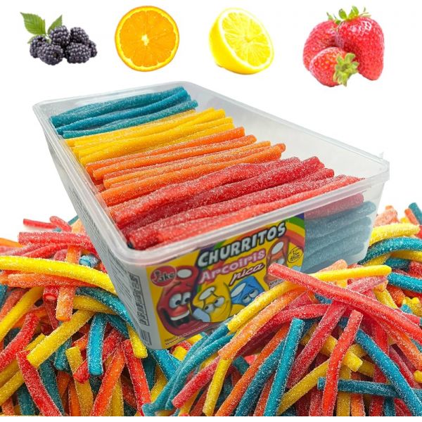 Jake Churritos Arcoiris Pica 200 unidades