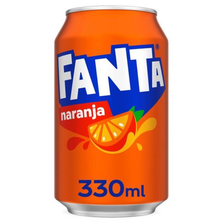 Fanta naranja lata 33CL