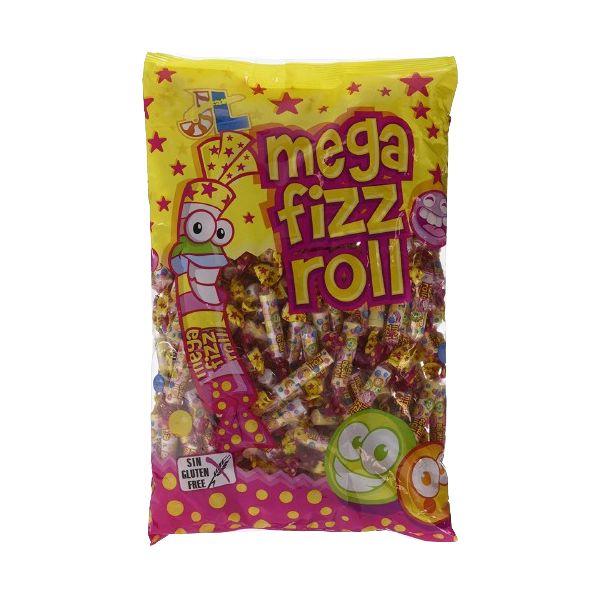 J L mega fizz rolls bolsa de 200 unidades