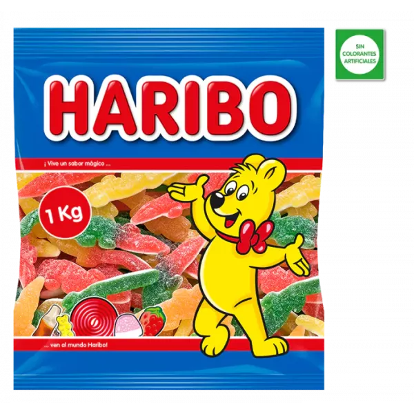 Haribo Yacare Azúcar 1Kg