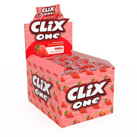 Fleer Clix One Fresa 150 unidades