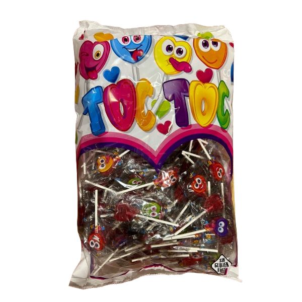 J L piruletas toc toc corazón 200 unidades