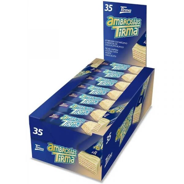 Tirma Ambrosia Choco Blanco 35 unidades