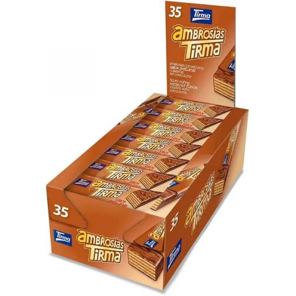 Tirma Ambrosia Avellana Choco 35 unidades