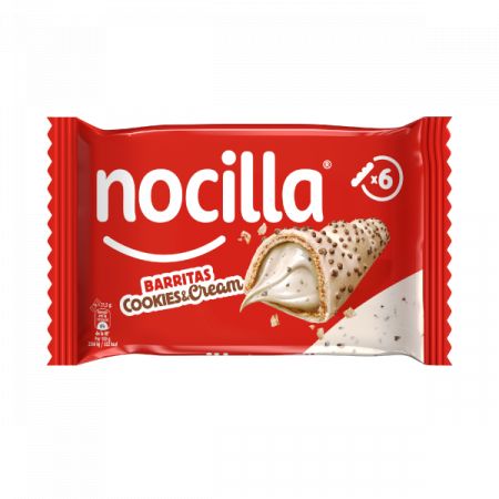 Barrita Nocilla Cookies&Cream 6 unidades 129g
