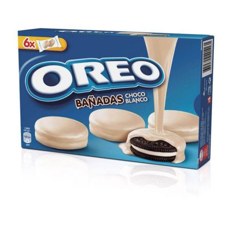 Galleta Oreo baño chocolate blanco 246 gramos