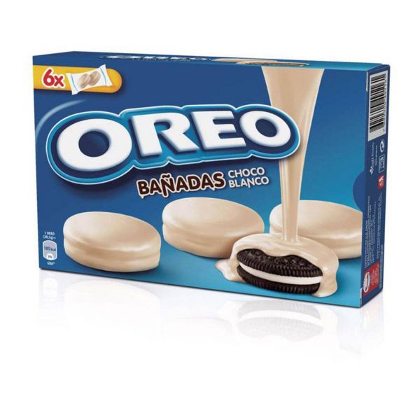 Galleta Oreo baño chocolate blanco 246 gramos