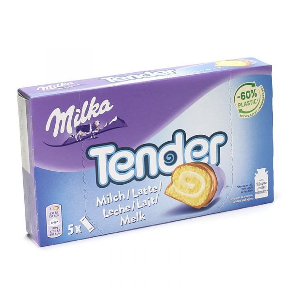 Milka Tender Leche 5x37 gramos