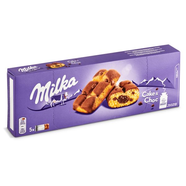 Milka Bizcocho chocolate con leche Cake&Choc 175 gramos