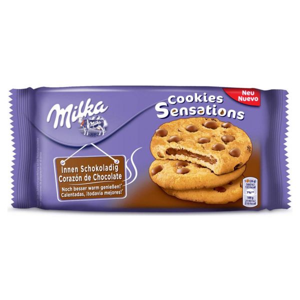 Milka Galleta Choco Sensations 156 gramos