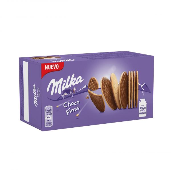 Milka Galleta Choco Finas 126 gramos