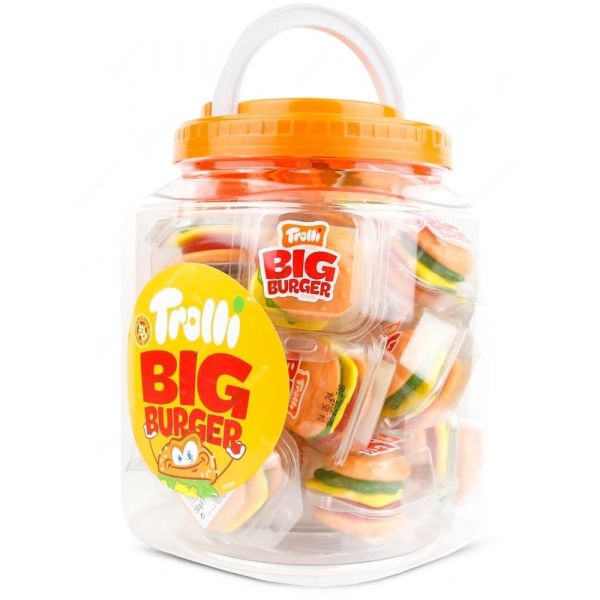 Trolli burguer xxl 20 unidades