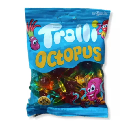 Trolli Pulpos Brillo 100 Gramos