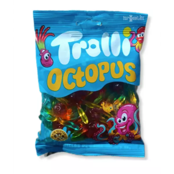 Trolli Pulpos Brillo 100 Gramos