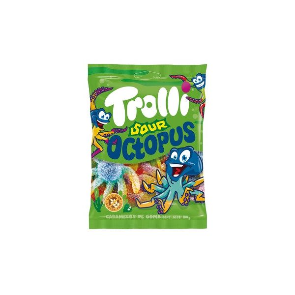 Trolli Pulpos Pica 100 Gramos
