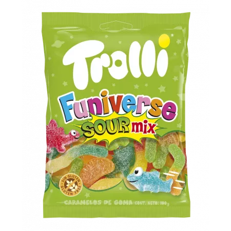 Trolli Funiverse Sour Mix 100 Gramos