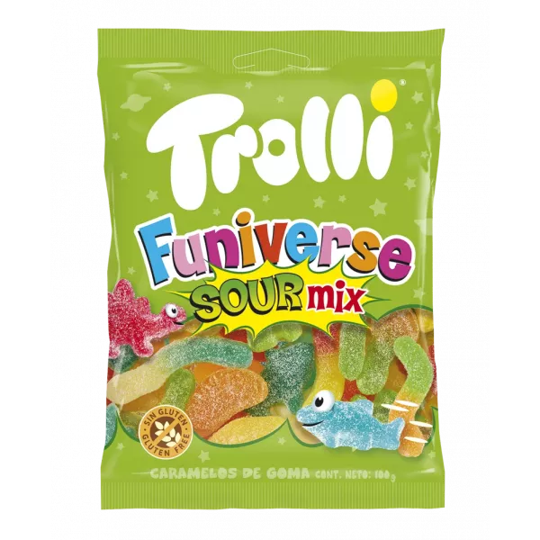 Trolli Funiverse Sour Mix 100 Gramos