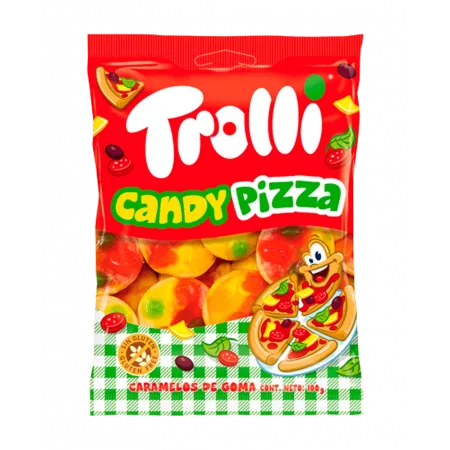 Trolli Candy Mini Pizza 100 Gramos