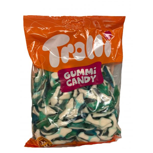 Trolli Sharks 1kg (tiburon Azul)