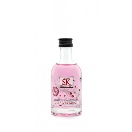 Ginebra Sk Fresa Dry Gin Miniatura