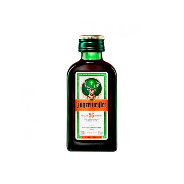 Licor Hierbas Jagermeister Miniatura